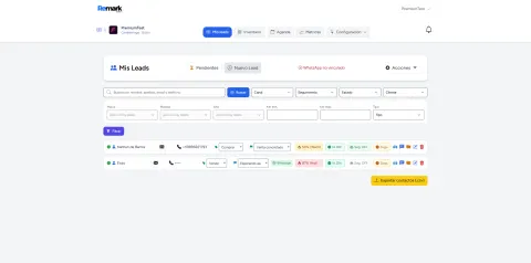 Portada de Remark — CRM Inteligente para Leads de Concesionarias